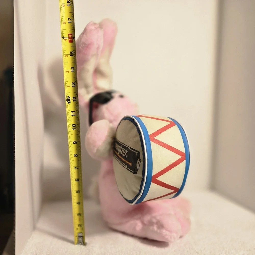 Vintage‎ 1996 Energizer Bunny Plush Eveready Battery Promo – Drum & Shades